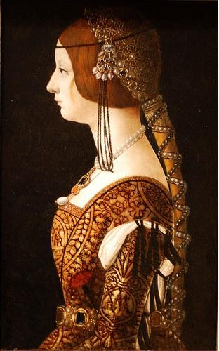 FIGINO, Giovanni Ambrogio Blanca Maria Sforza Germany oil painting art